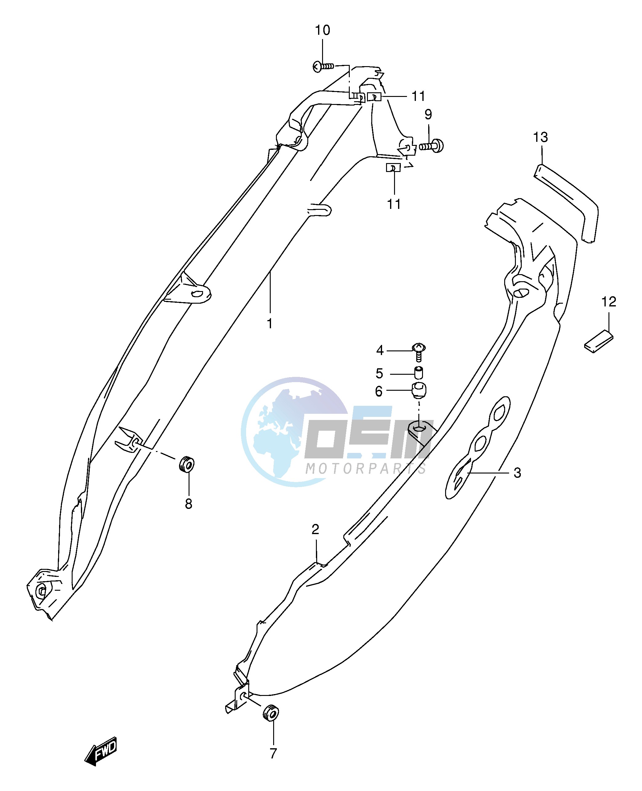 FRAME COVER (MODEL X)