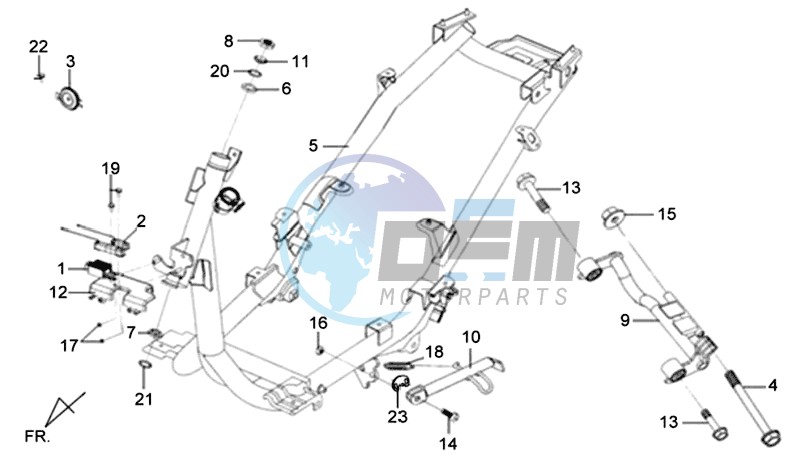 FRAME / ENGINE MOUNT