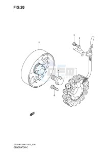 GSX-R1000 (E2) drawing GENERATOR