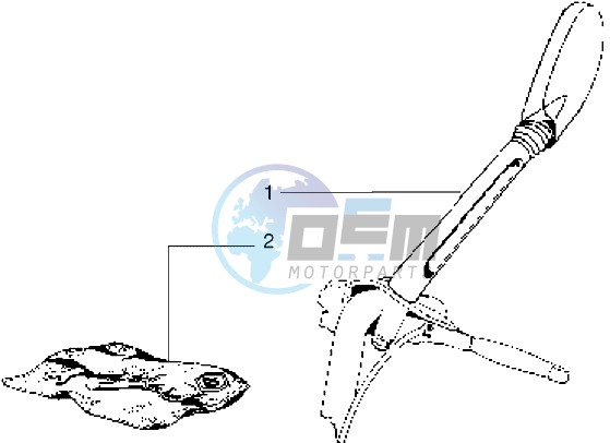 Suspension fork component parts