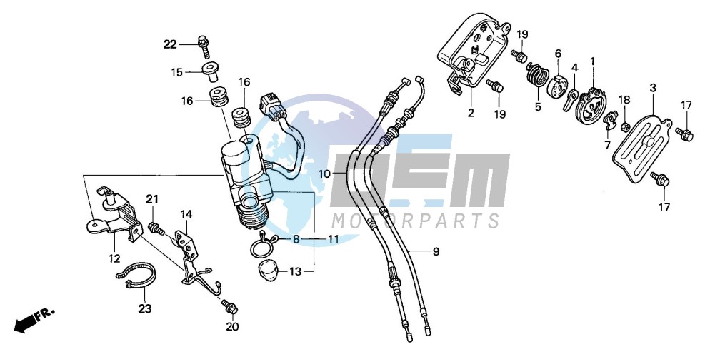 SERVO MOTOR (CBR1000RR4/5)