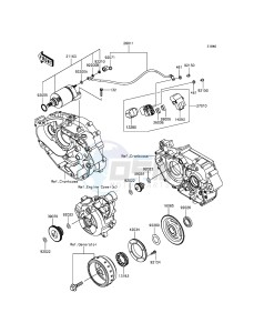 Z250SL ABS BR250FGF XX (EU ME A(FRICA) drawing Starter Motor