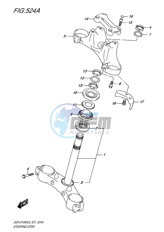 STEERING STEM