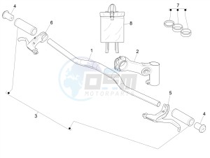 Wi-Bike Mas Deore Active-2017 (NAFTA) drawing Handlebars - Master cil.