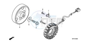 CB1000RA Europe Direct - (ED) drawing GENERATOR