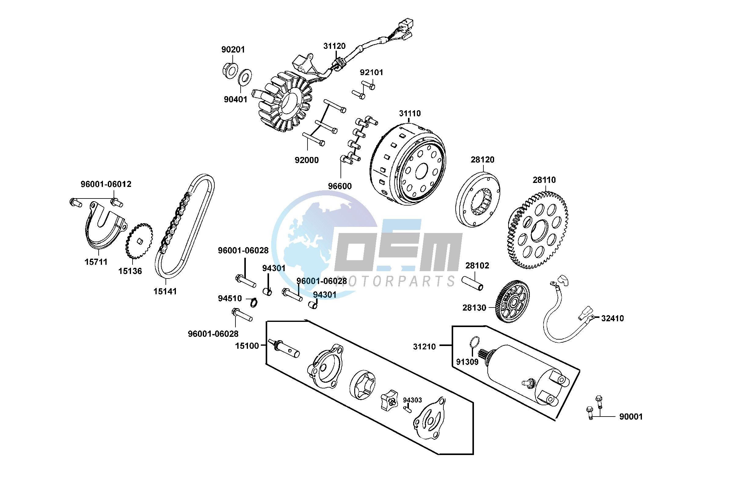 Starting Motor - Generator