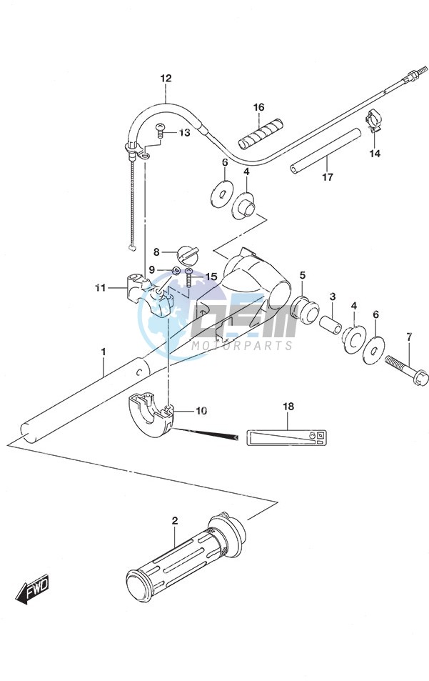 Tiller Handle