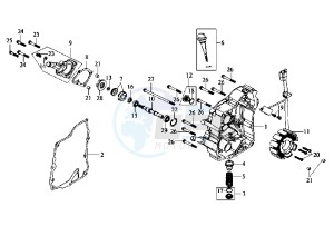 JOYRIDE - 200 cc drawing OIL PAN