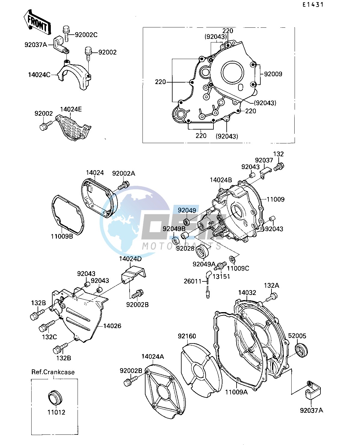 ENGINE COVER-- S- -