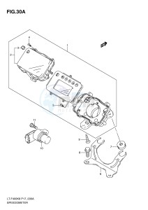 LT-F400 (P17) drawing SPEEDOMETER (MODEL L0)