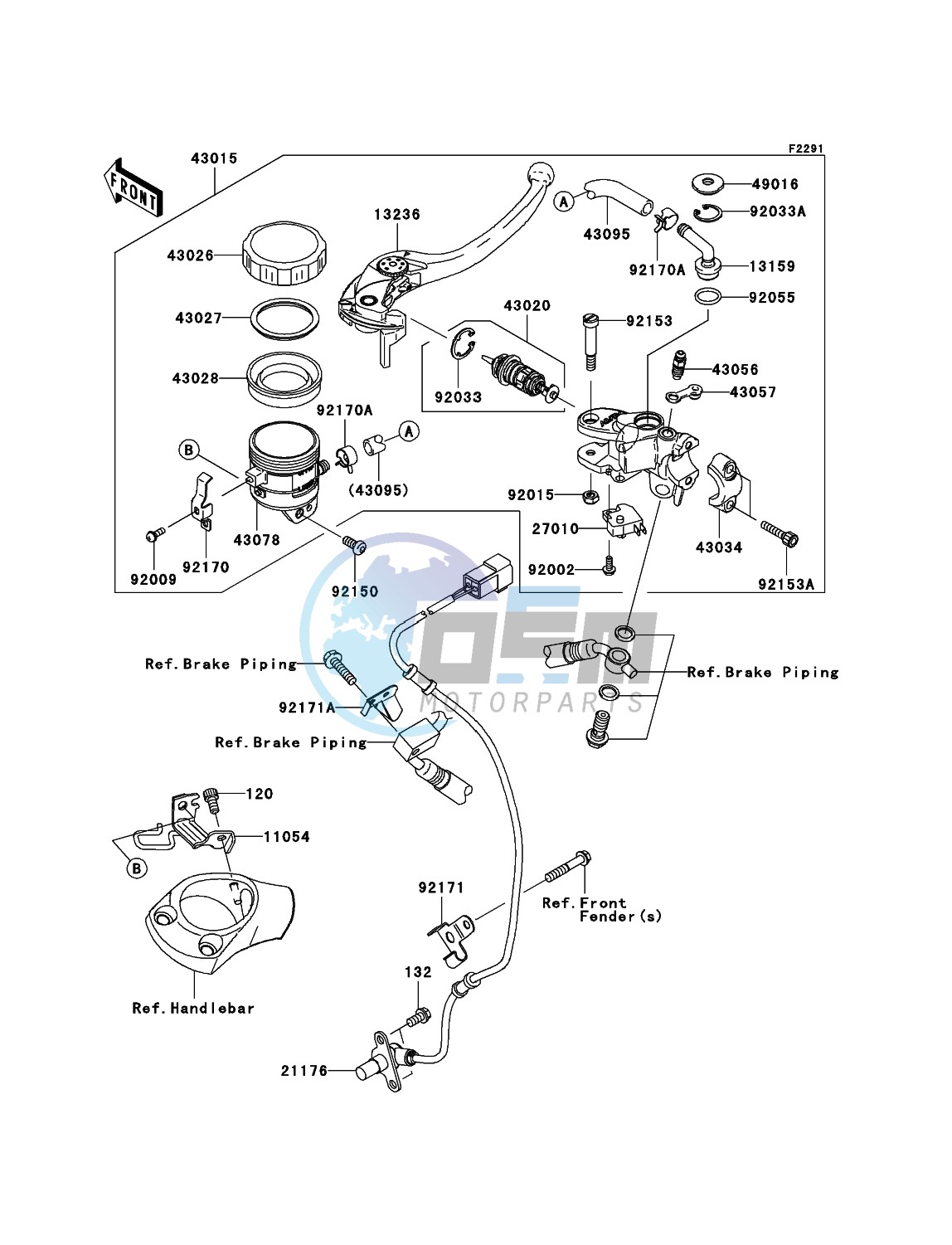 Front Master Cylinder