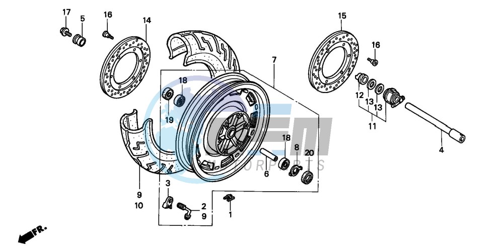 FRONT WHEEL