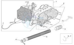 SR 125-150 drawing Engine