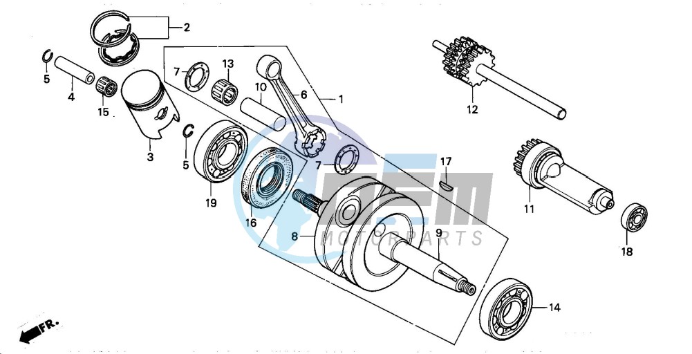 CRANKSHAFT/PISTON