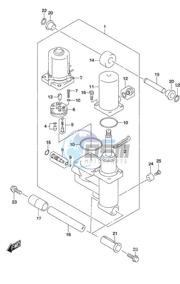 Trim Cylinder High Thrust