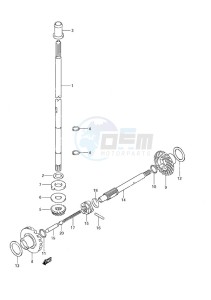 DF 6 drawing Drive Shaft