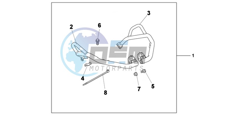 COWL ORNAMENT KIT