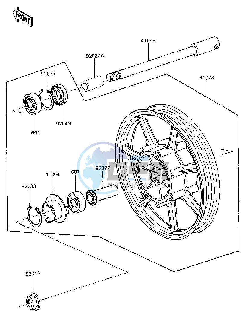 FRONT WHEEL_HUB