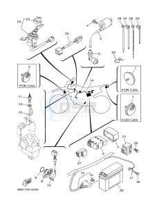 TT-R110E (5B6P 5B6R 5B6S 5B6S) drawing ELECTRICAL 1