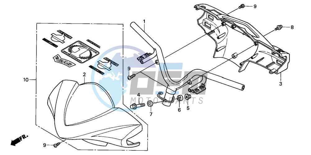 HANDLE PIPE/HANDLE COVER