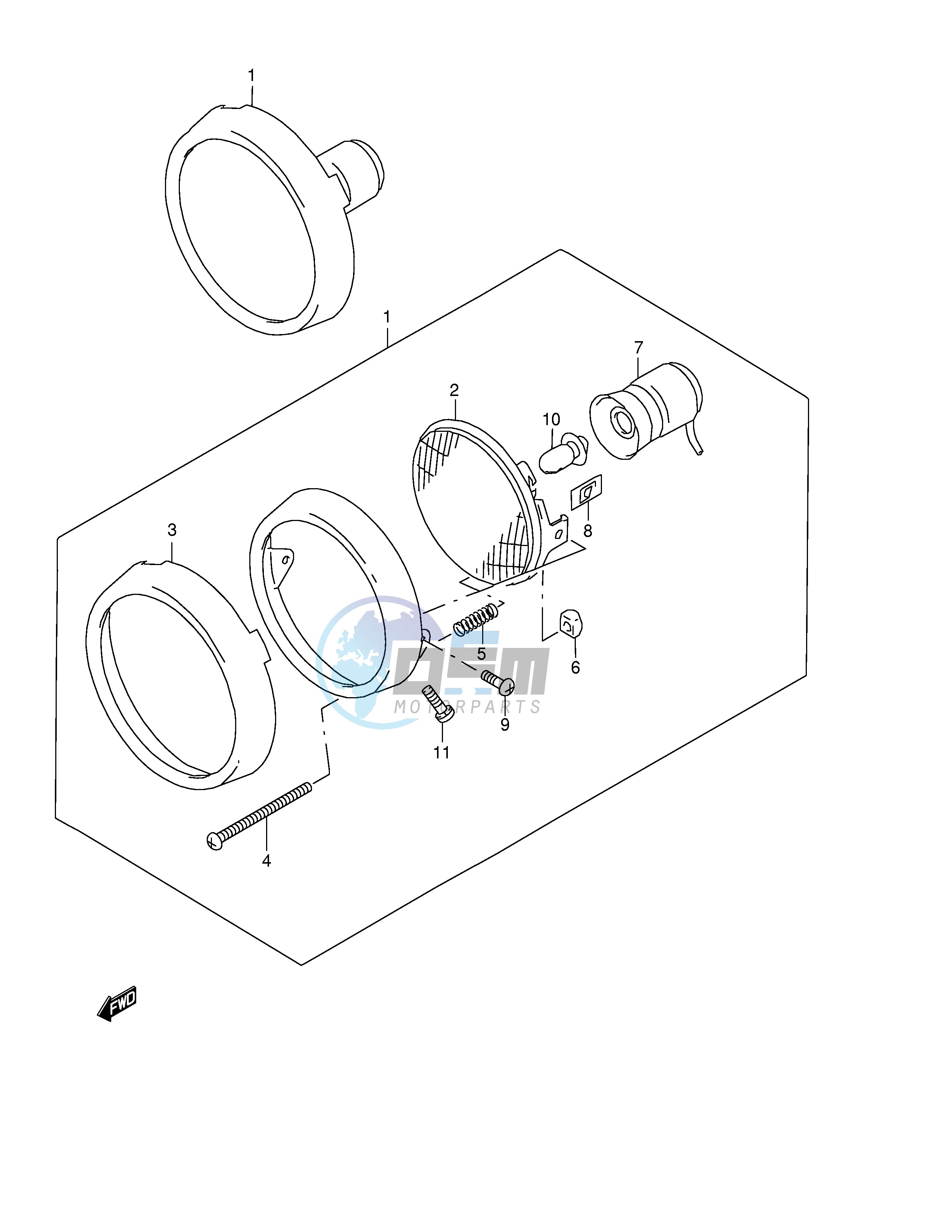 HEADLAMP (MODEL K1 K2)