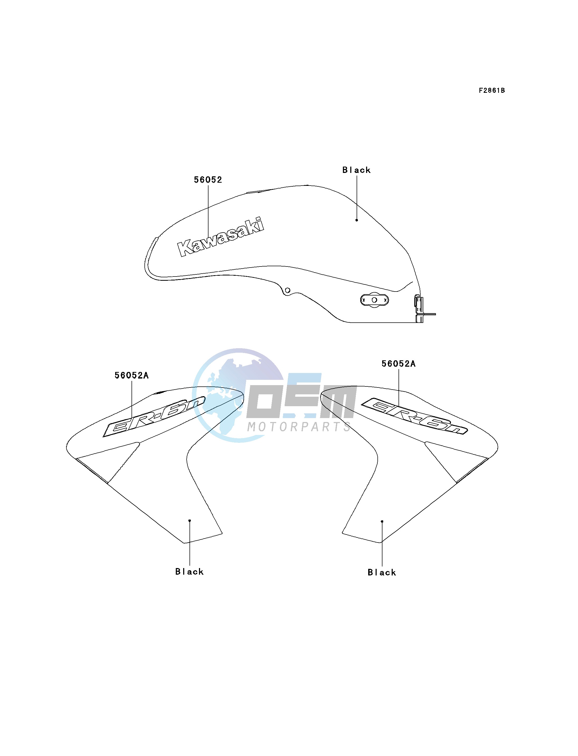 DECALS-- BLACK- --- A7F- -