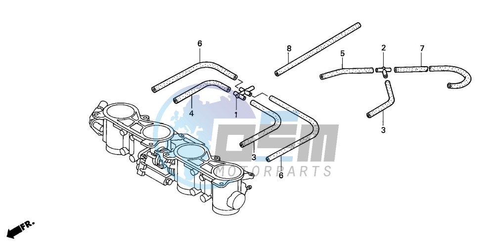 THROTTLE BODY (TUBING)