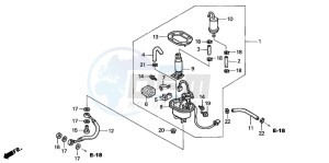 CBR900RE drawing FUEL PUMP (CBR900RRY,1/RE1)