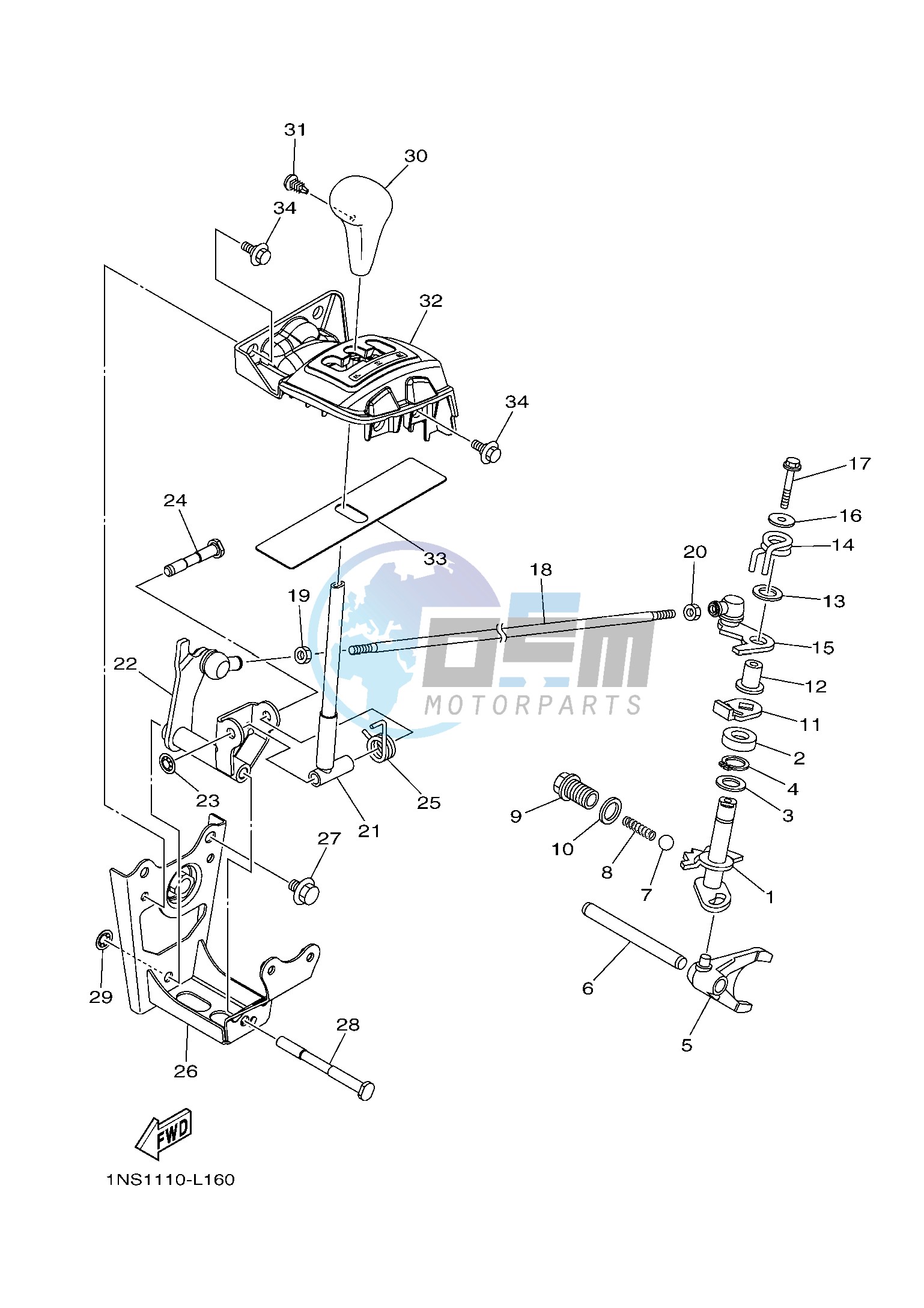 SHIFT SHAFT