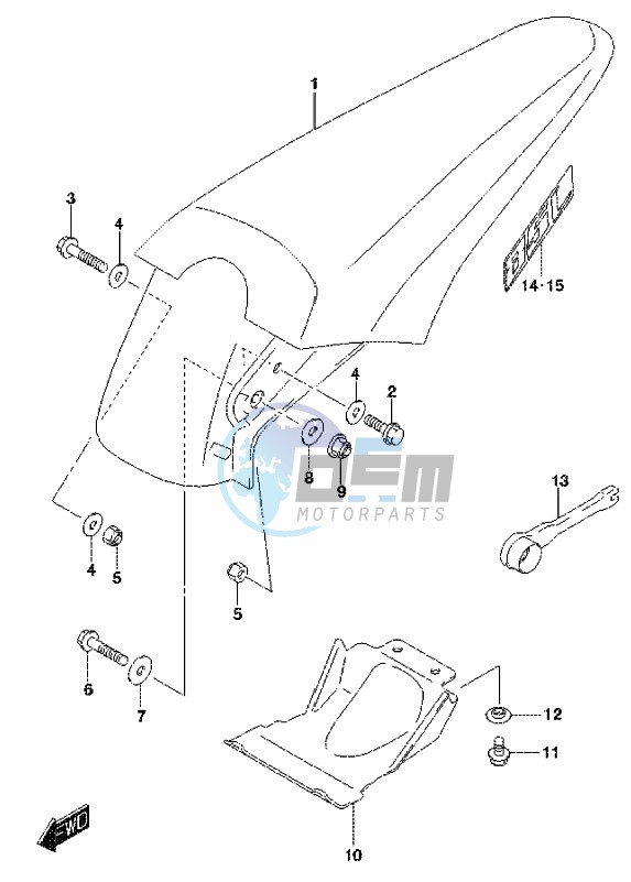 REAR FENDER