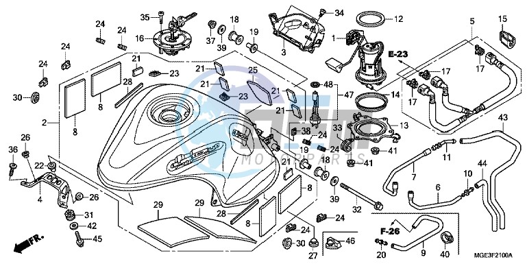 FUEL TANK/FUEL PUMP