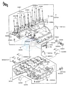 ZN 1300 A [VOYAGER] (A1-A4) [VOYAGER] drawing CRANKCASE