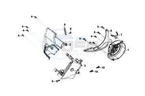 FNX 125 (GC12G1-EU) (L9) drawing FLWHEEL COVER