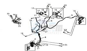 JOYMAX Z 125 (LW12W1-EU) (L9-M0) drawing FR.-RR. BRAKE