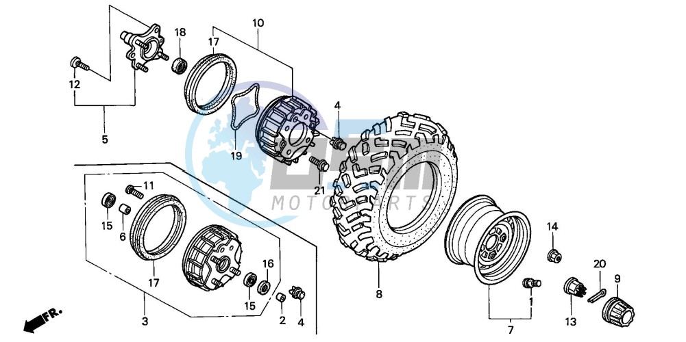 FRONT WHEEL