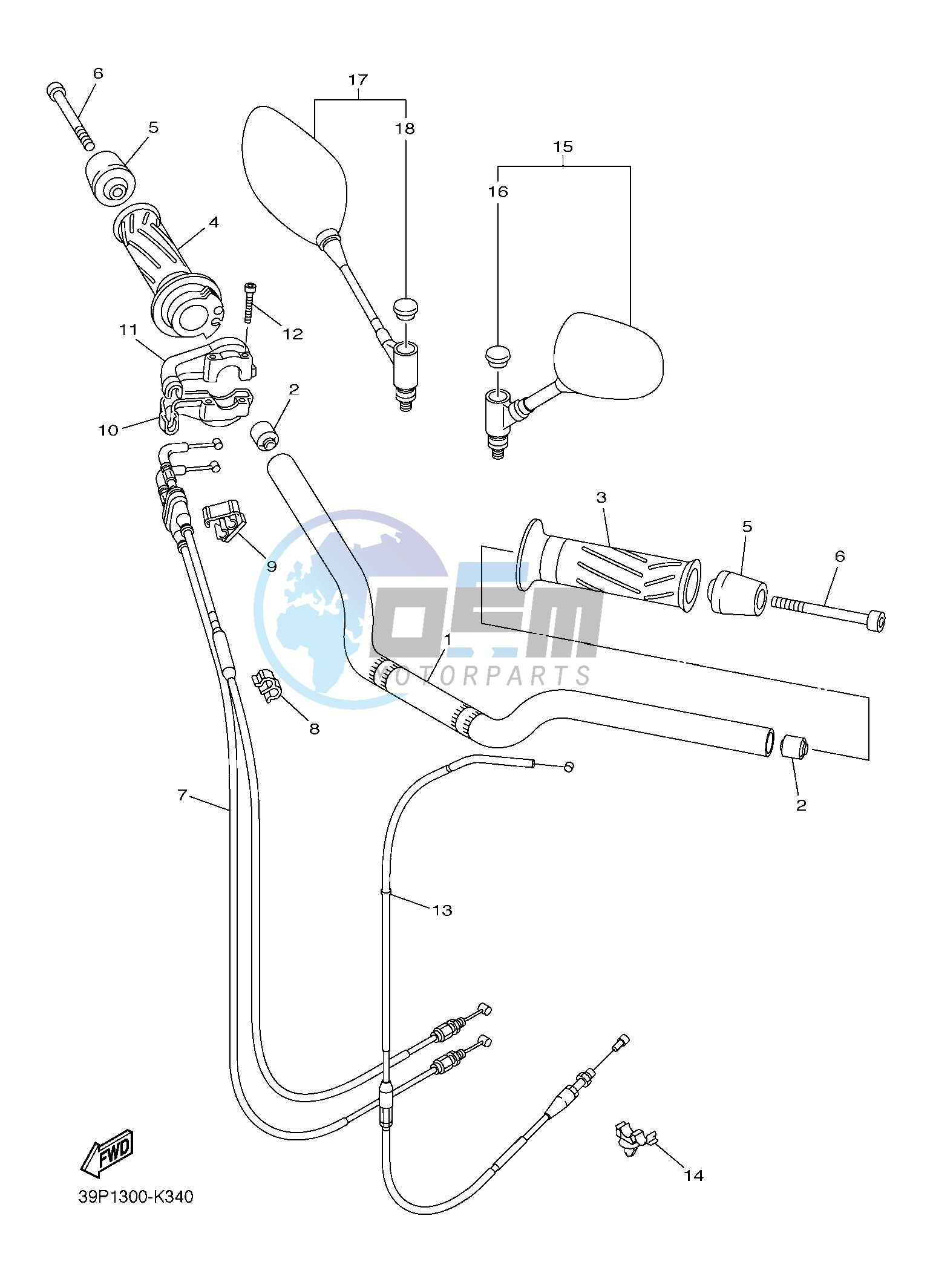 STEERING HANDLE & CABLE