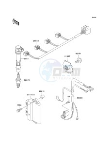 ZX 600 J [NINJA ZX-6R] (J1-J3) [NINJA ZX-6R] drawing IGNITION SYSTEM