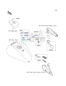 VN 2000 G [VULCAN 2000] (8F-9F) G8F drawing LABELS