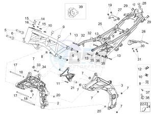 SHIVER 900 E4 ABS (EMEA, LATAM) drawing Frame