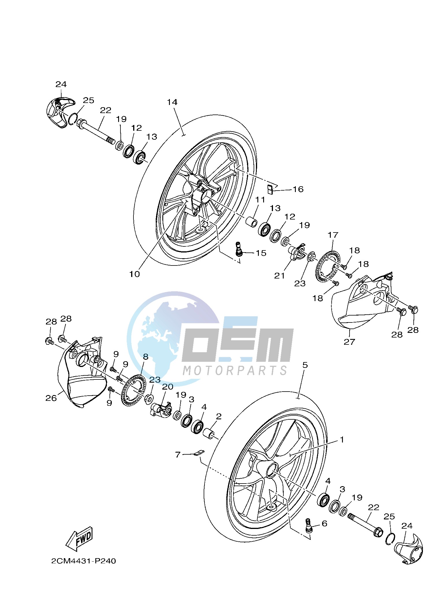 FRONT WHEEL