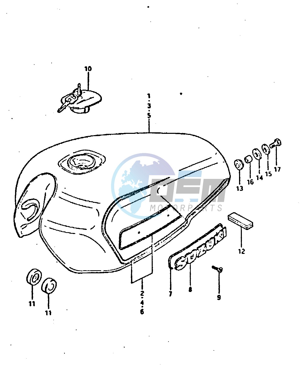 FUEL TANK (MODEL T : 24L)