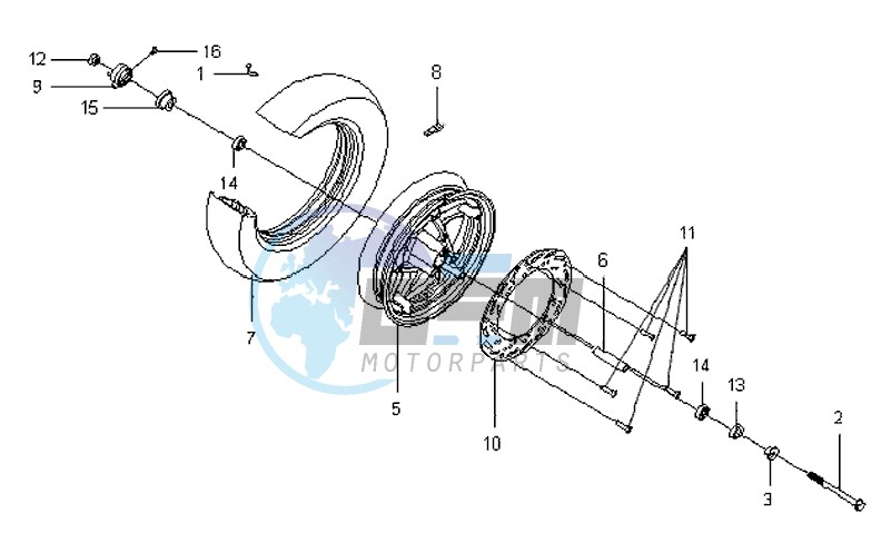 FRONT WHEEL