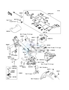 W800 EJ800AEF GB XX (EU ME A(FRICA) drawing Chassis Electrical Equipment