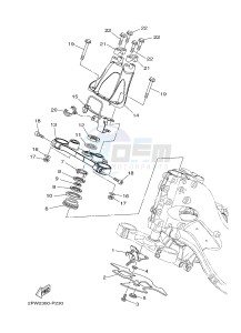 XP500A T-MAX 530 (2PWC) drawing STEERING