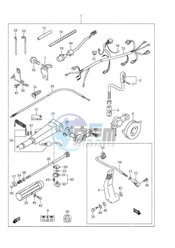 Tiller Handle