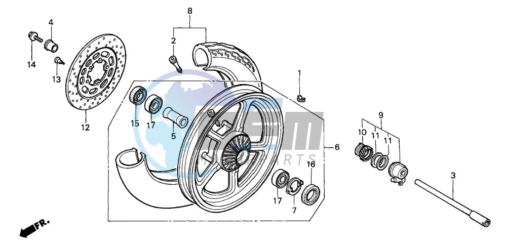 FRONT WHEEL