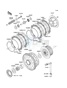 NINJA ZX-12R ZX1200-B4H FR GB GE XX (EU ME A(FRICA) drawing Clutch