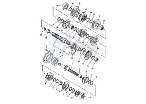 FZS 1000 drawing TRANSMISSION