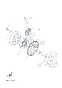 YPR400RA XMAX 400 ABS EVOLIS 400 ABS (1SDG) drawing STARTER