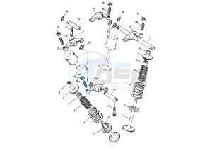 XT E 600 drawing VALVE